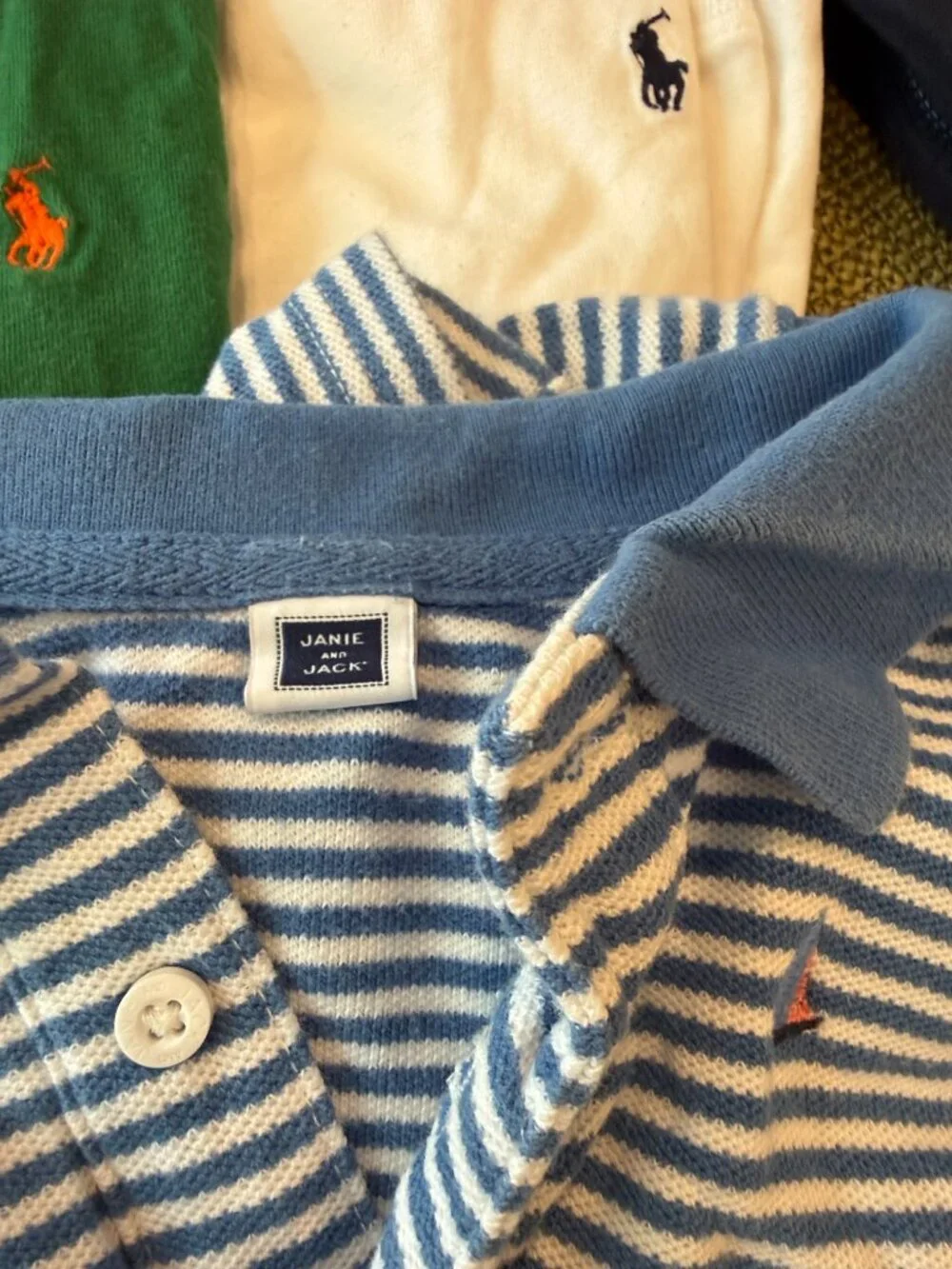 *Boys Size 5 Clothing Bundle Polo Ralph Lauren Janie & Jack JoJo Miles 9 Pc
